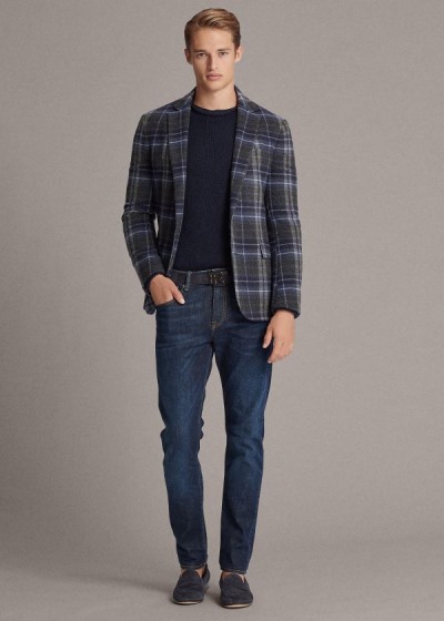 Pánské Džíny Ralph Lauren Slim Fit Stretch - 74890-DQJR